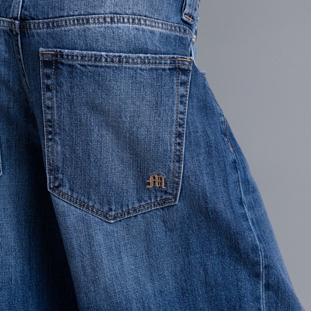 Miss Me Blue Denim Jeans super baggy wide - Picture 4 of 9